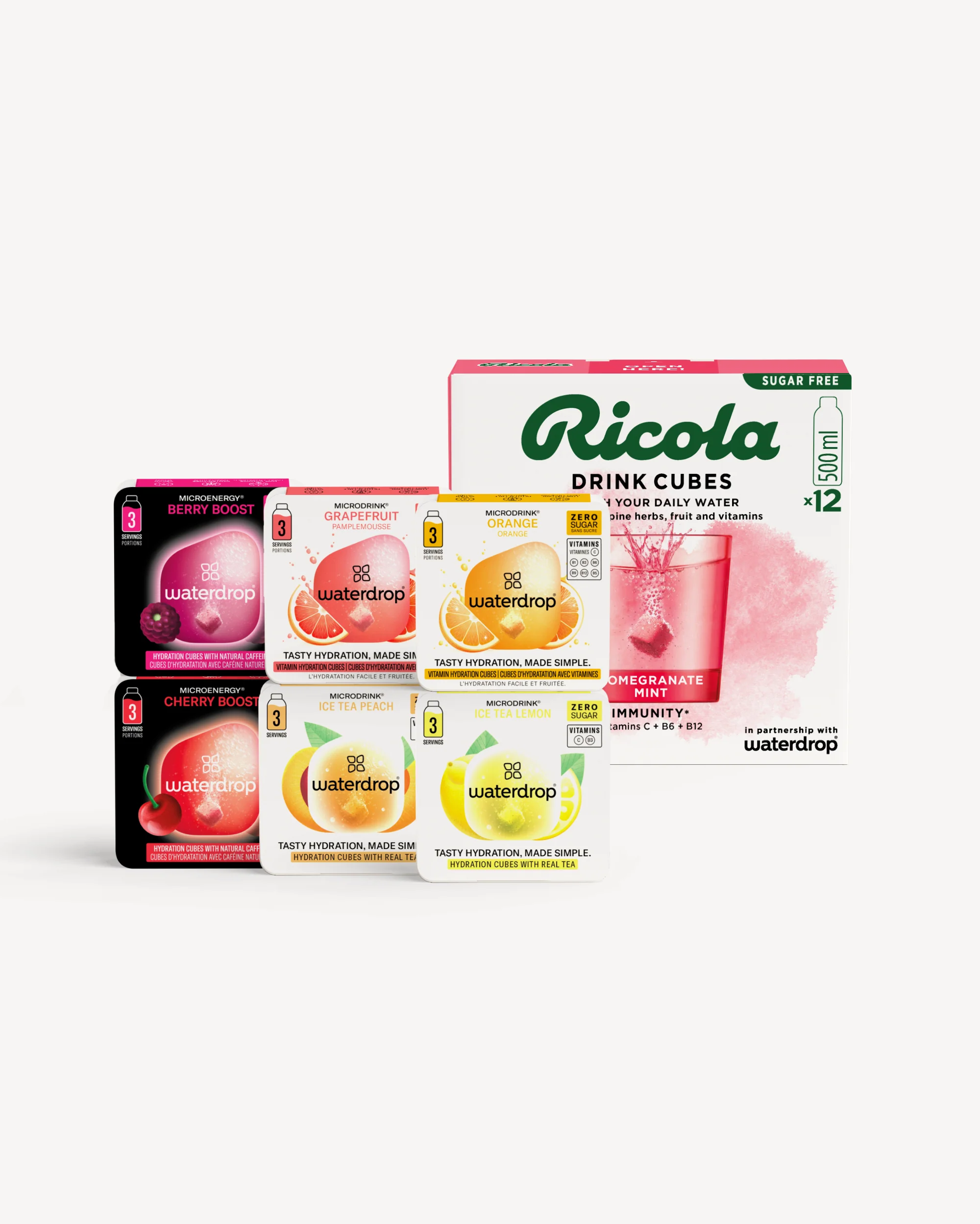Ricola x waterdrop taster set - Image 5